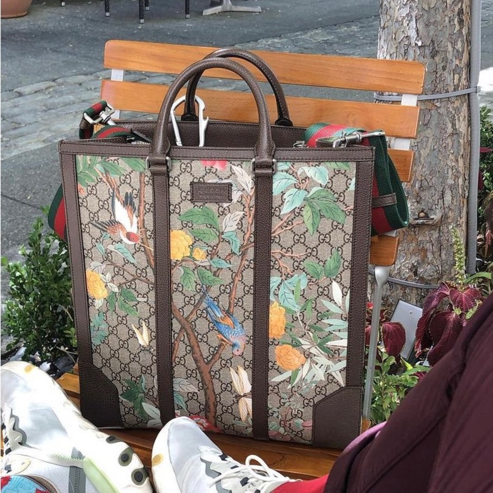 Gucci - Bag | Birds of Paradise tote. - Picture 1 of 14